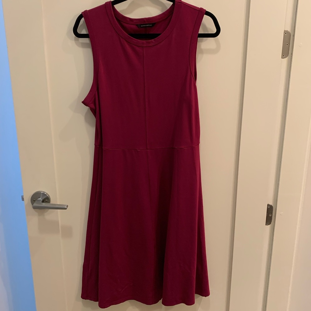 Banana Republic fuchsia dress